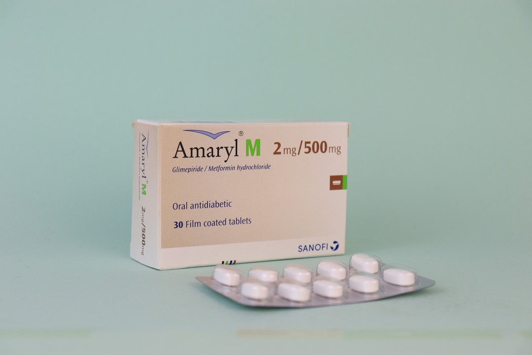Купить Амарил М 2 мг/500 мг 30 таблеток в Хургаде